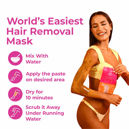 Body Hair Removal Powder Mask
